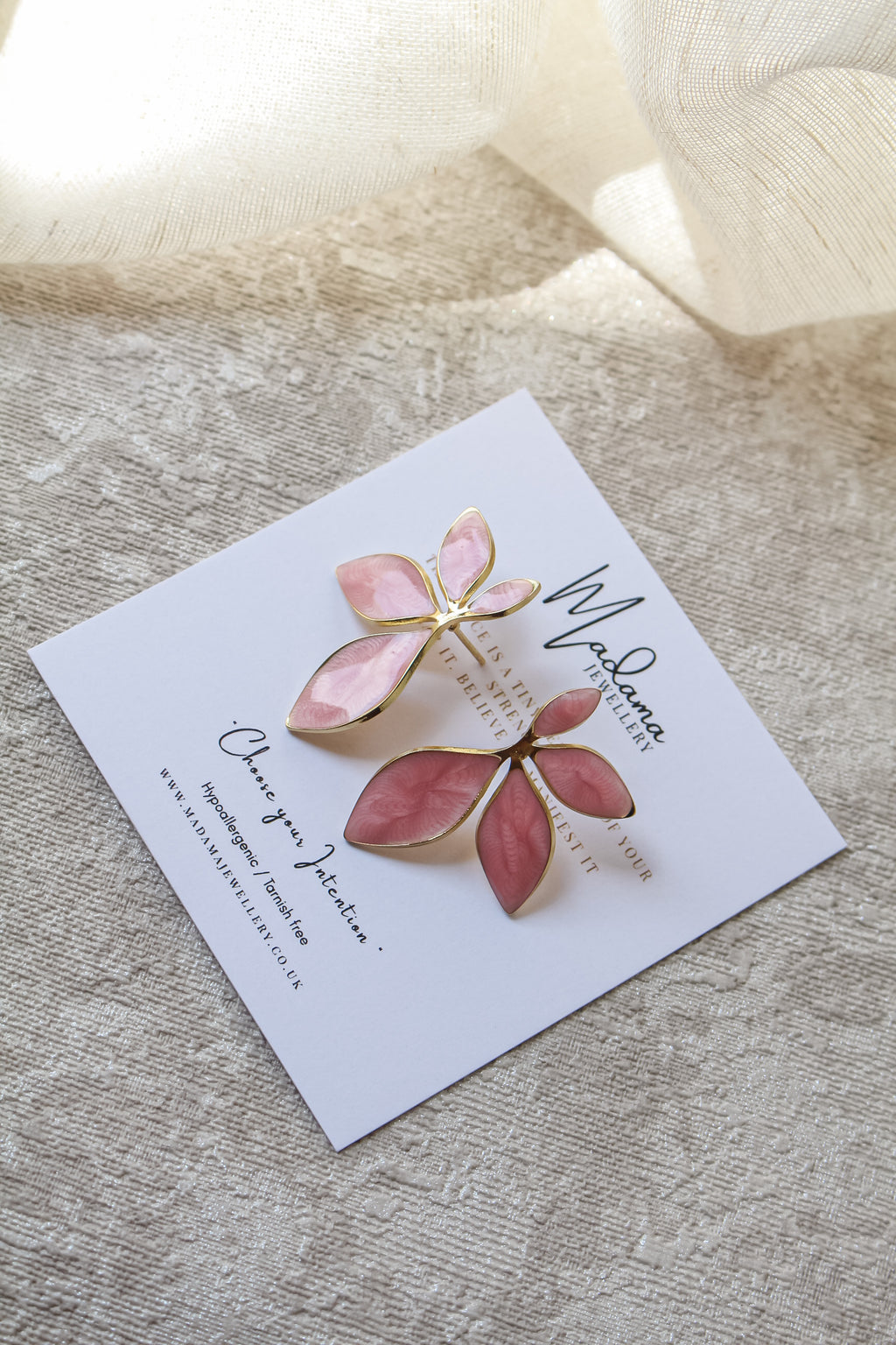 SUMMER | Pink earrings