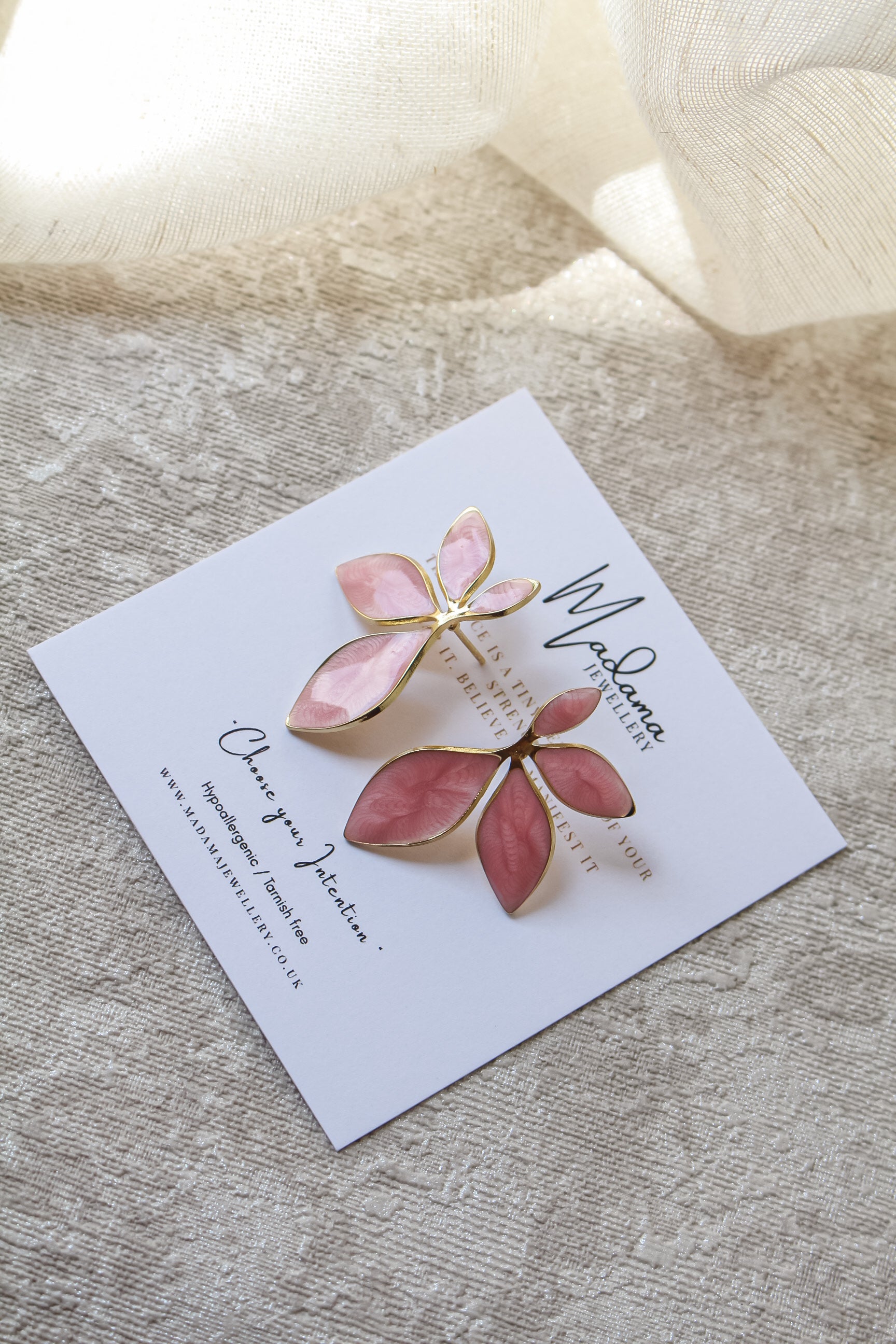 SUMMER | Pink earrings