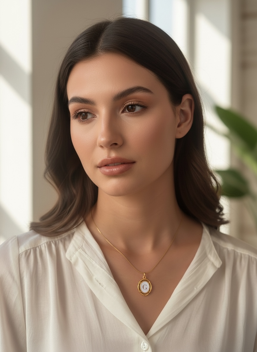 THE SIGNATURE | Letter pendant