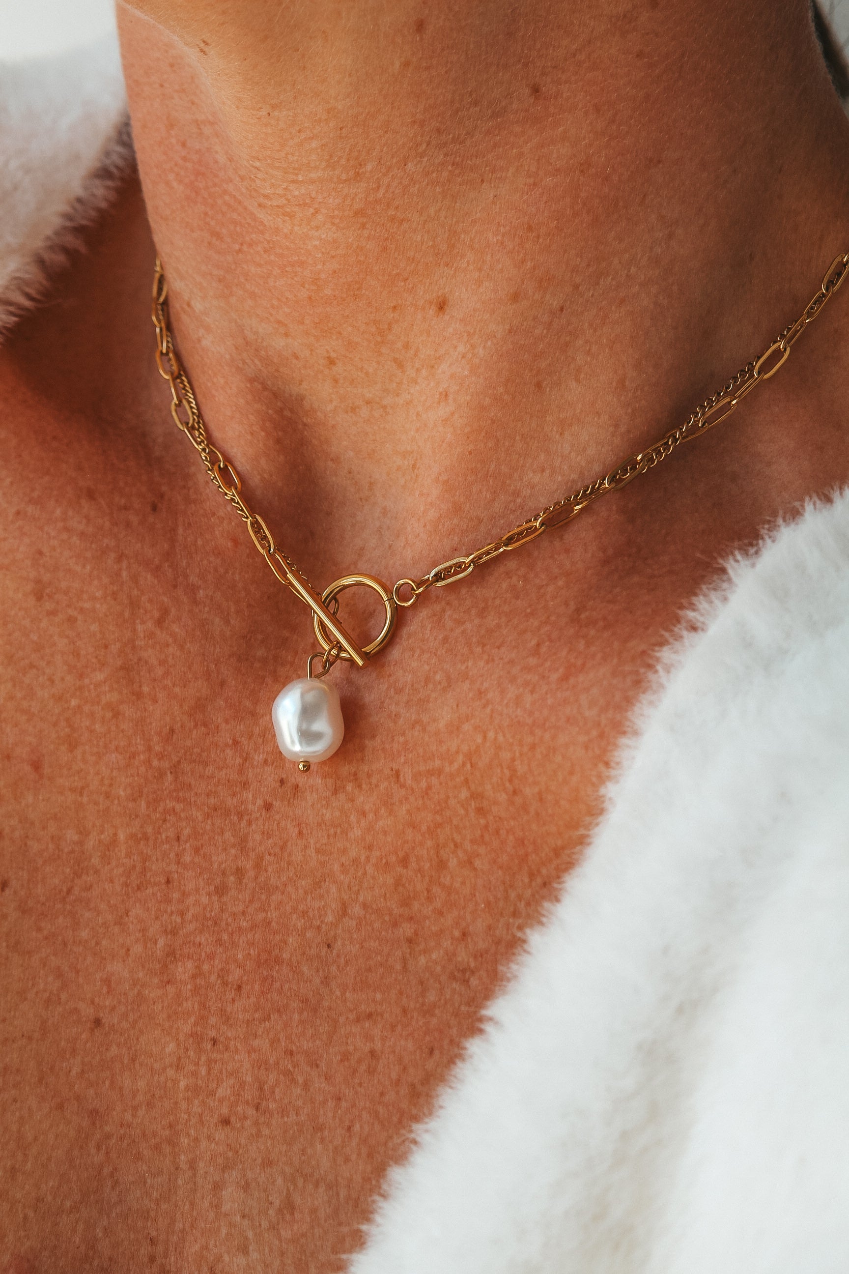 LAS VEGAS | Pearl drop necklace