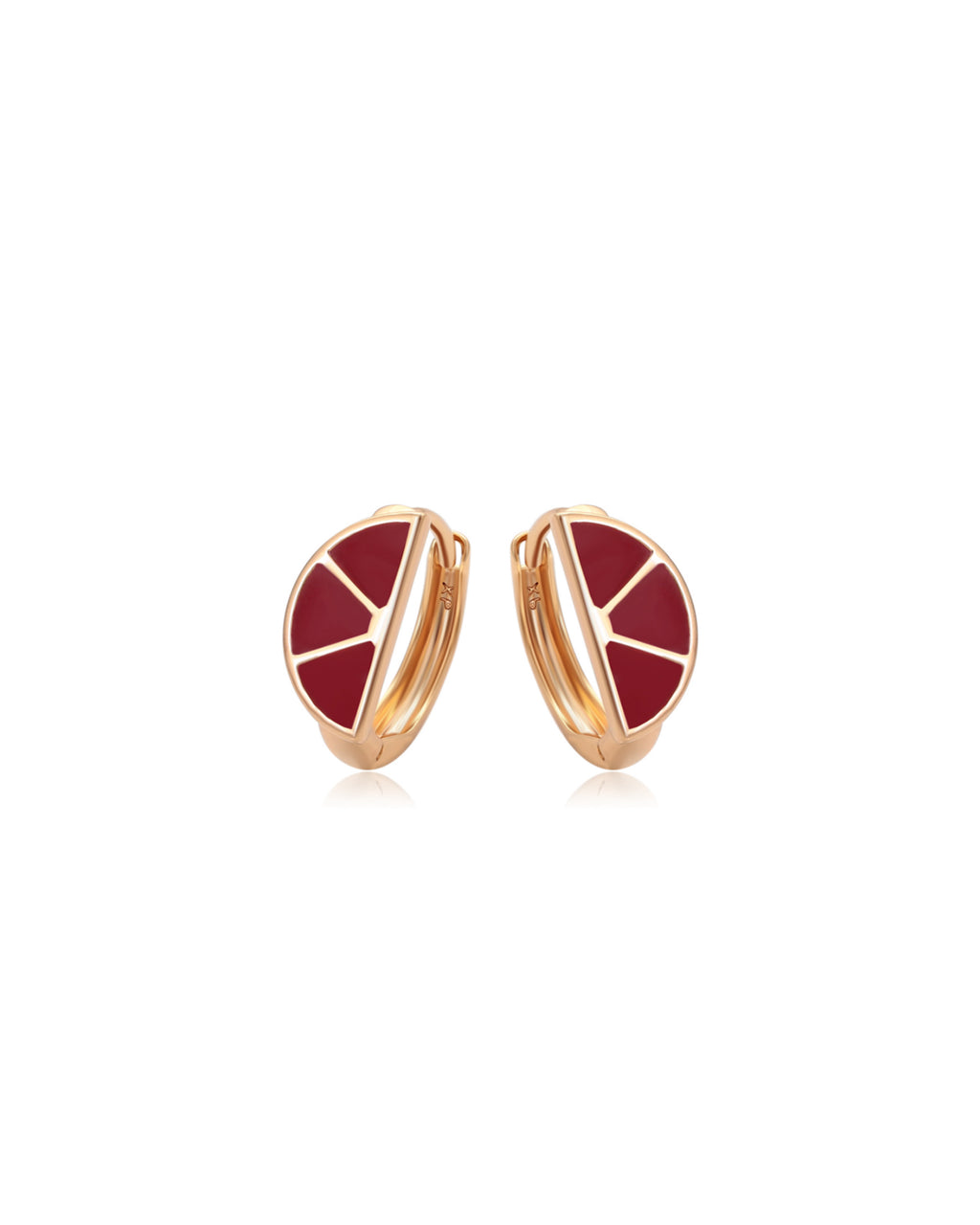 GRAPEFRUIT | Hoop earrings