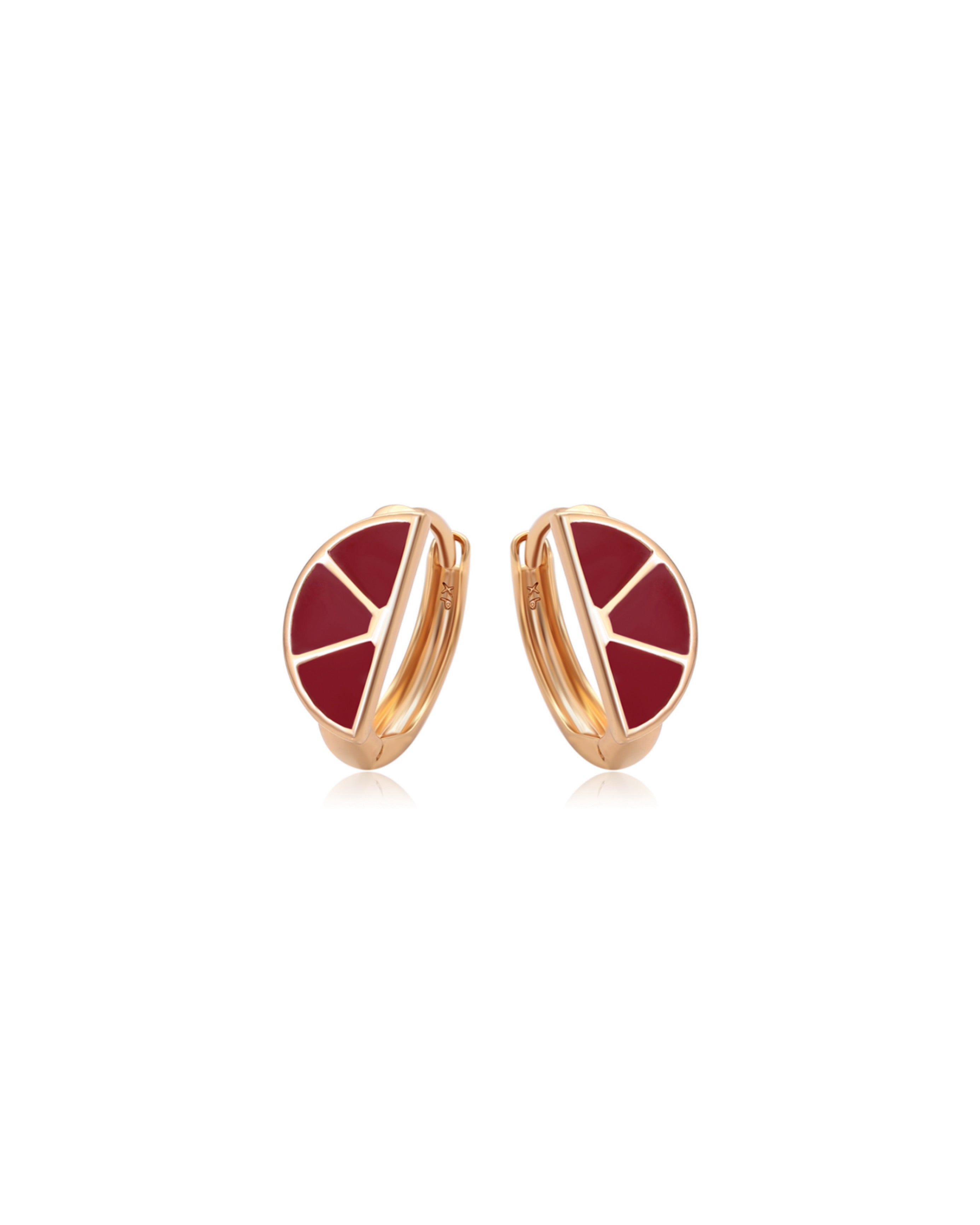 GRAPEFRUIT | Hoop earrings