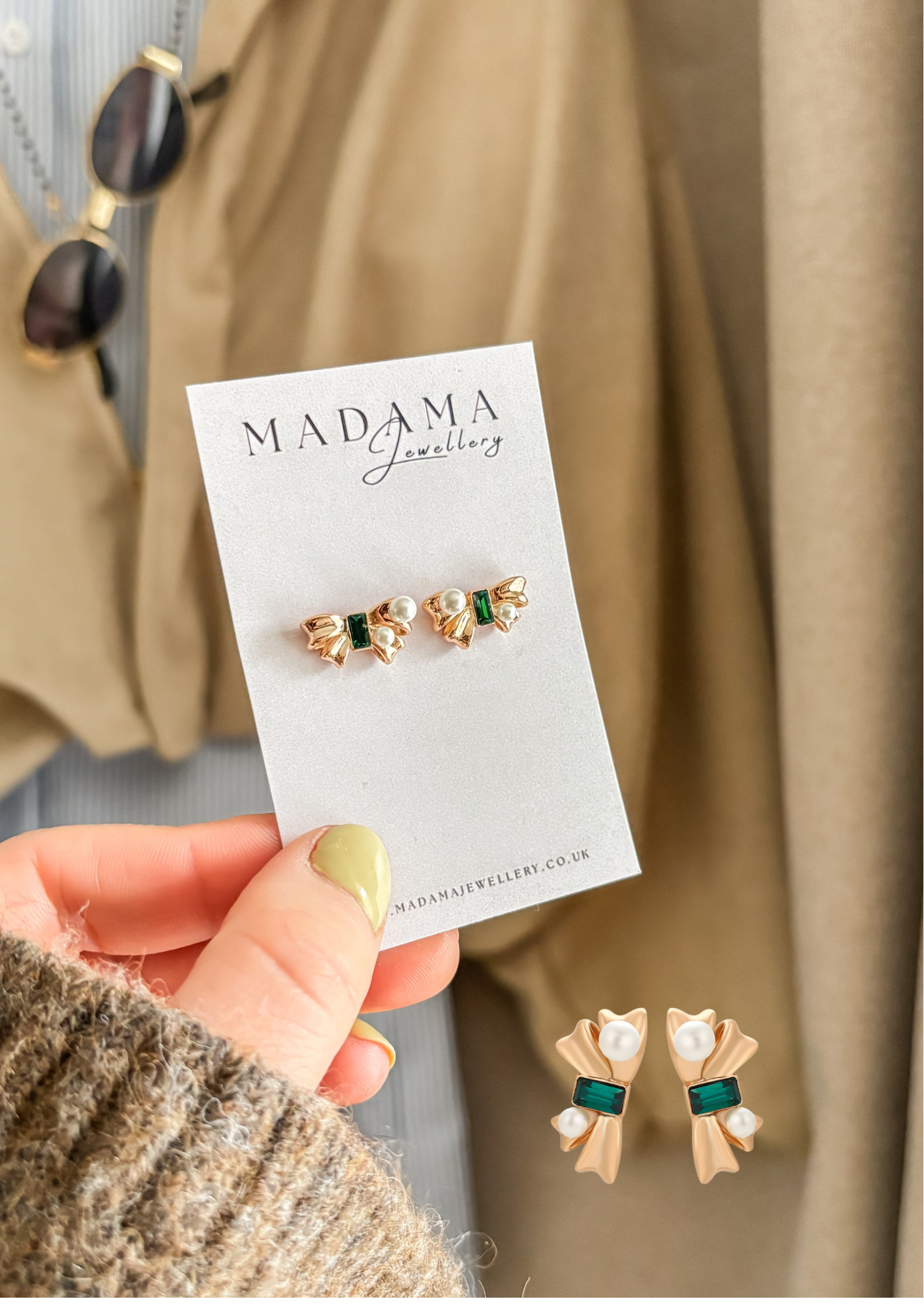 BOW | Stud earringd