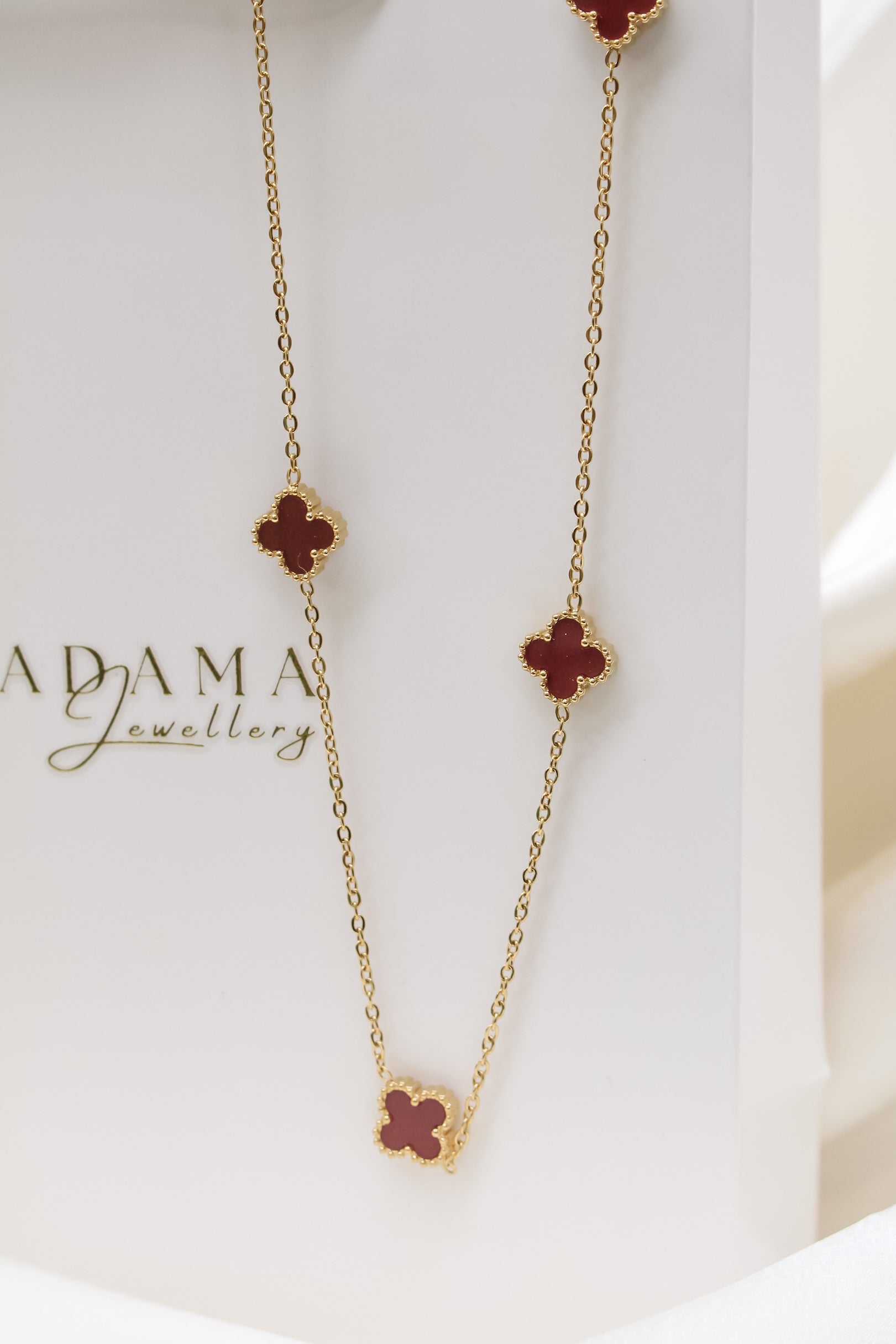 CLOVER LOVER | 5 Clover necklace