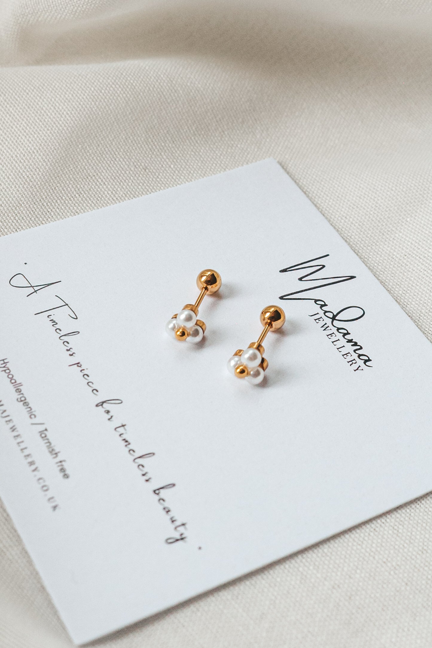 BLOOM | Screw end earrings