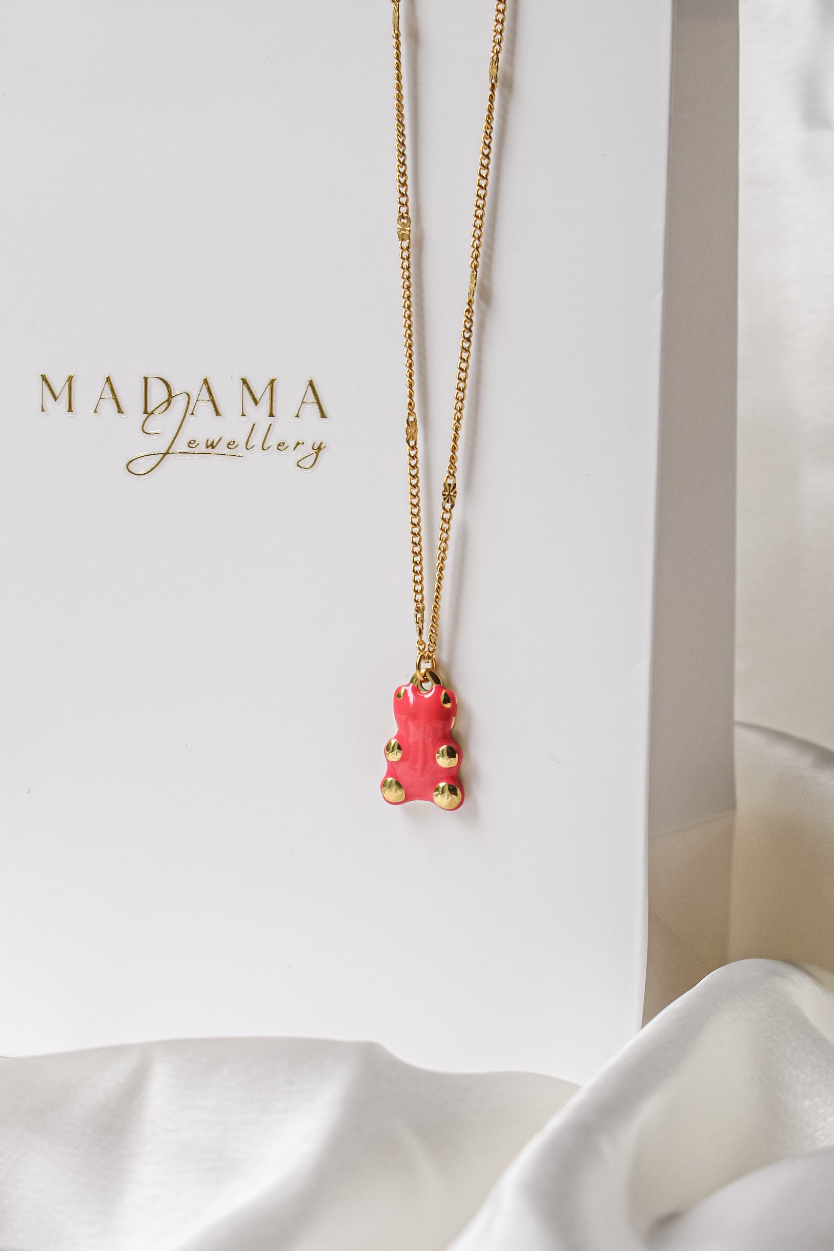PINK TEDDY | Necklace