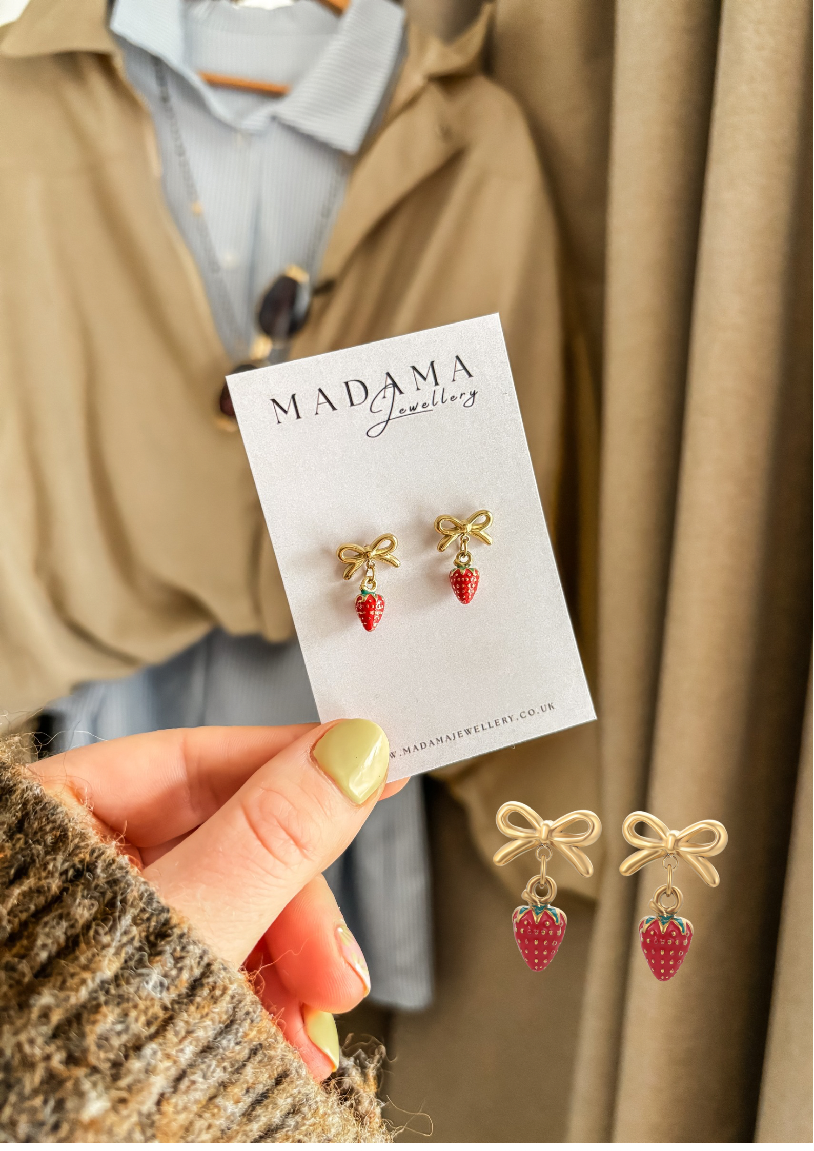 STRAWBERRY | Earrings