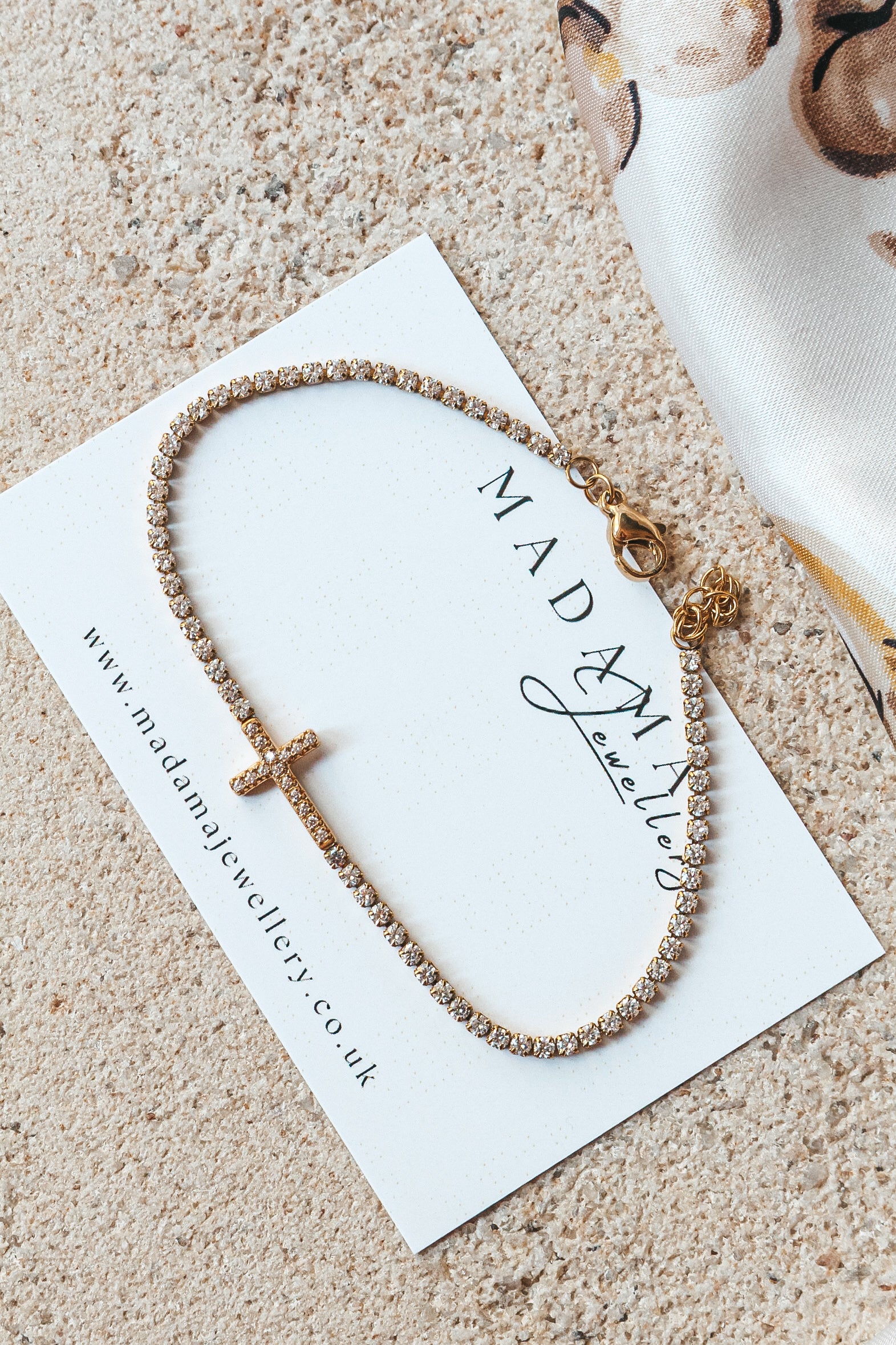 AMELIJA | Cross Tennis Braceler
