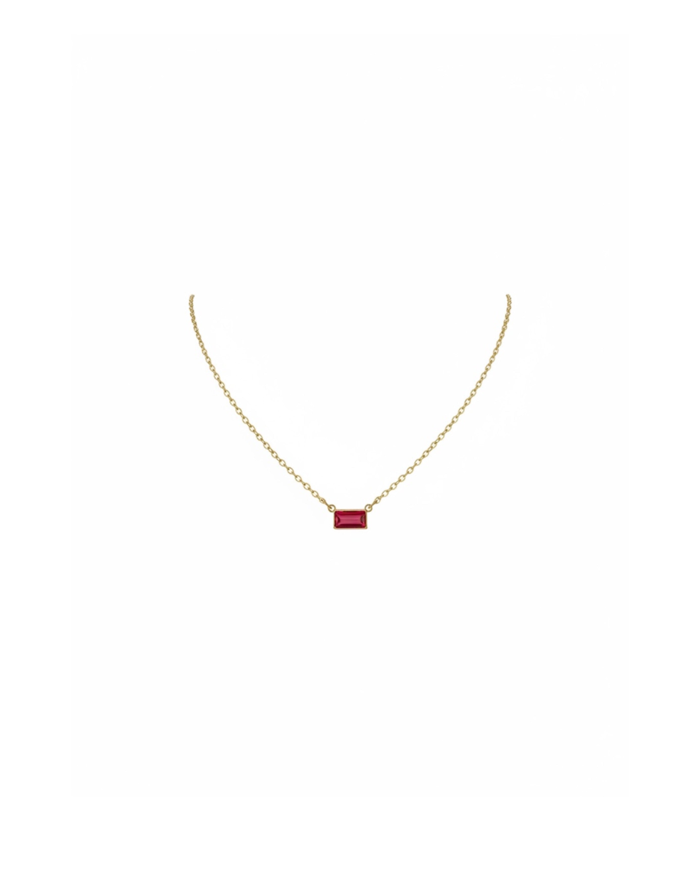 THE ELEMENTAL BIRTHSTONE | Necklace