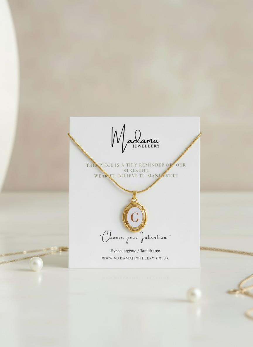 THE SIGNATURE | Letter pendant