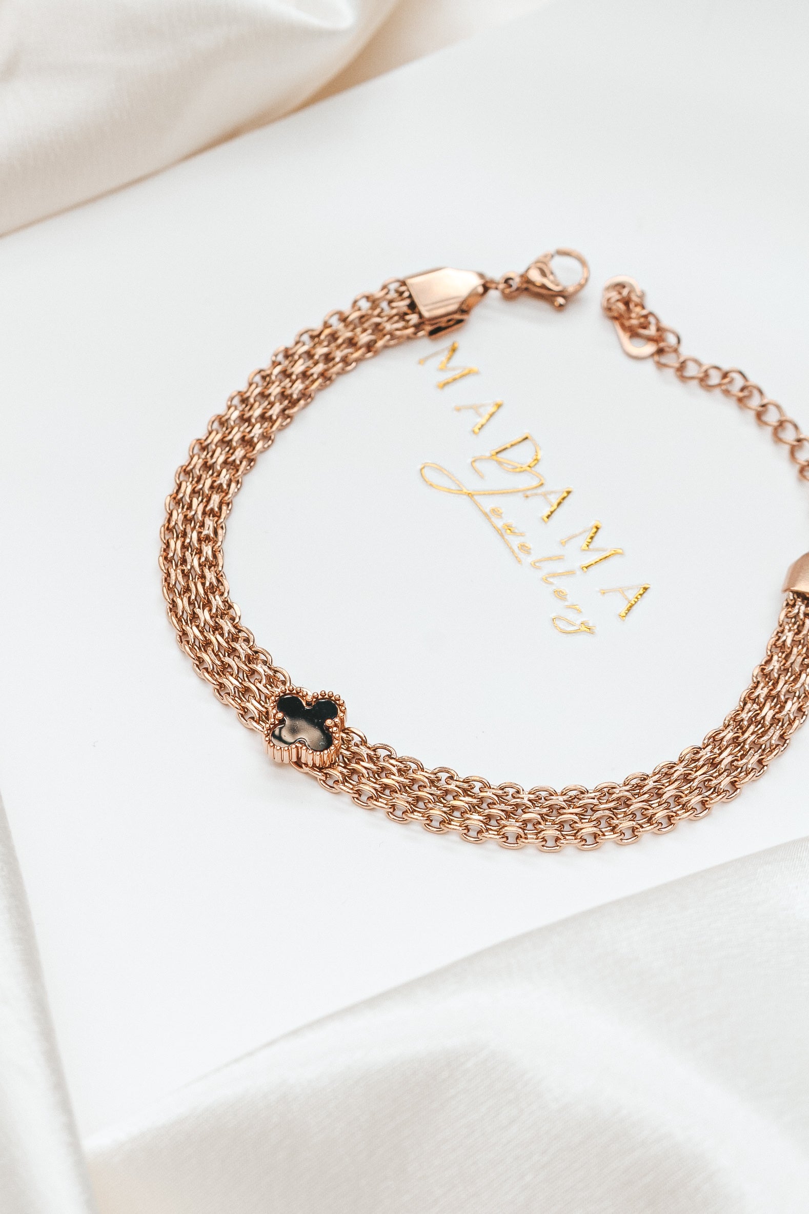 CLOVER LOVER | Rose Gold bracelet