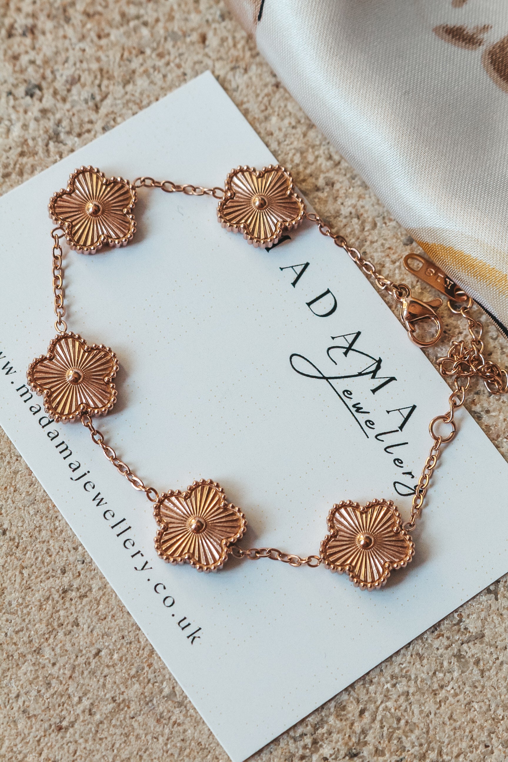 CLOVER LOVER | Rose Gold Bracelet