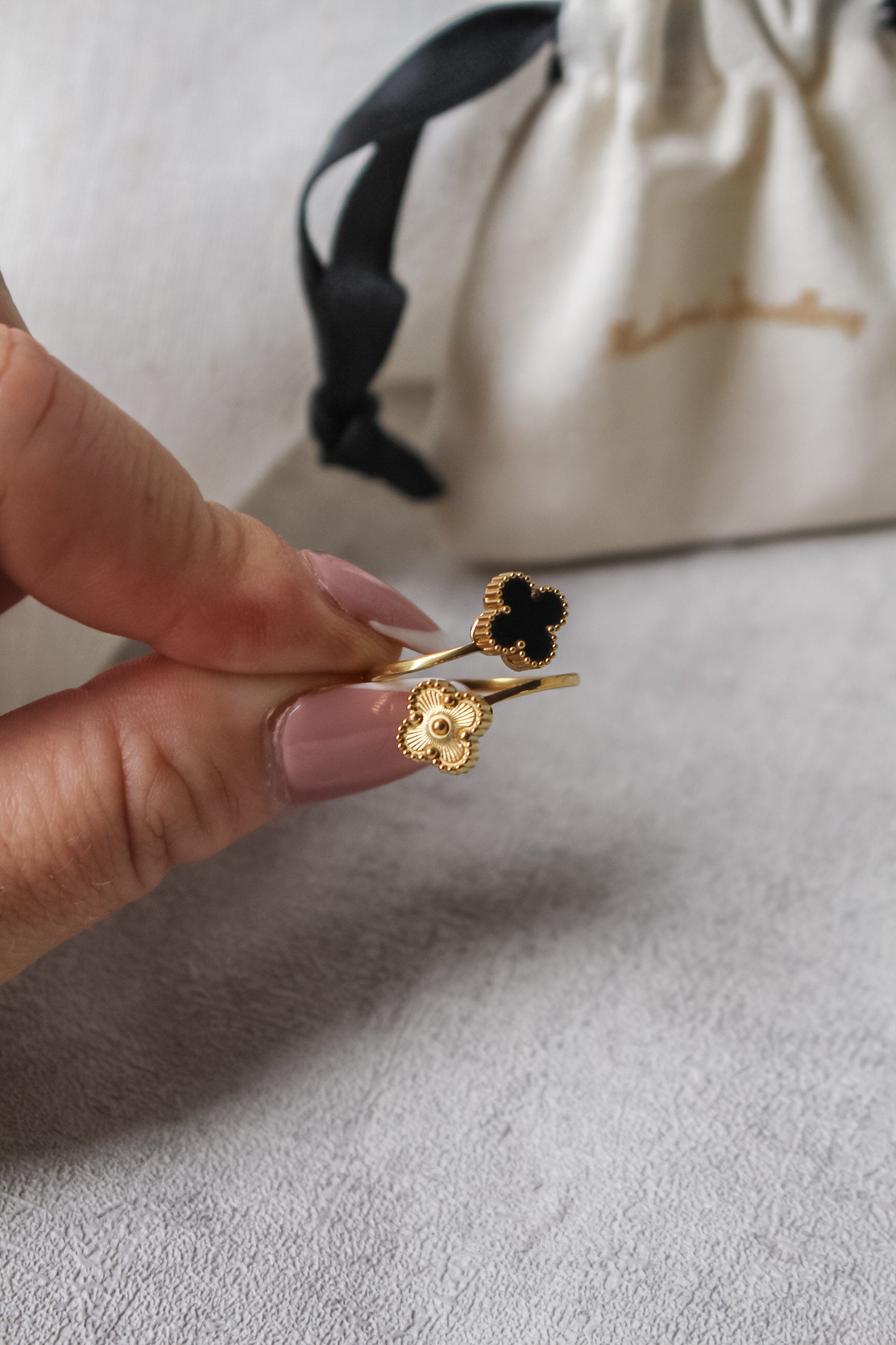 CLOVER LOVER | Open ring