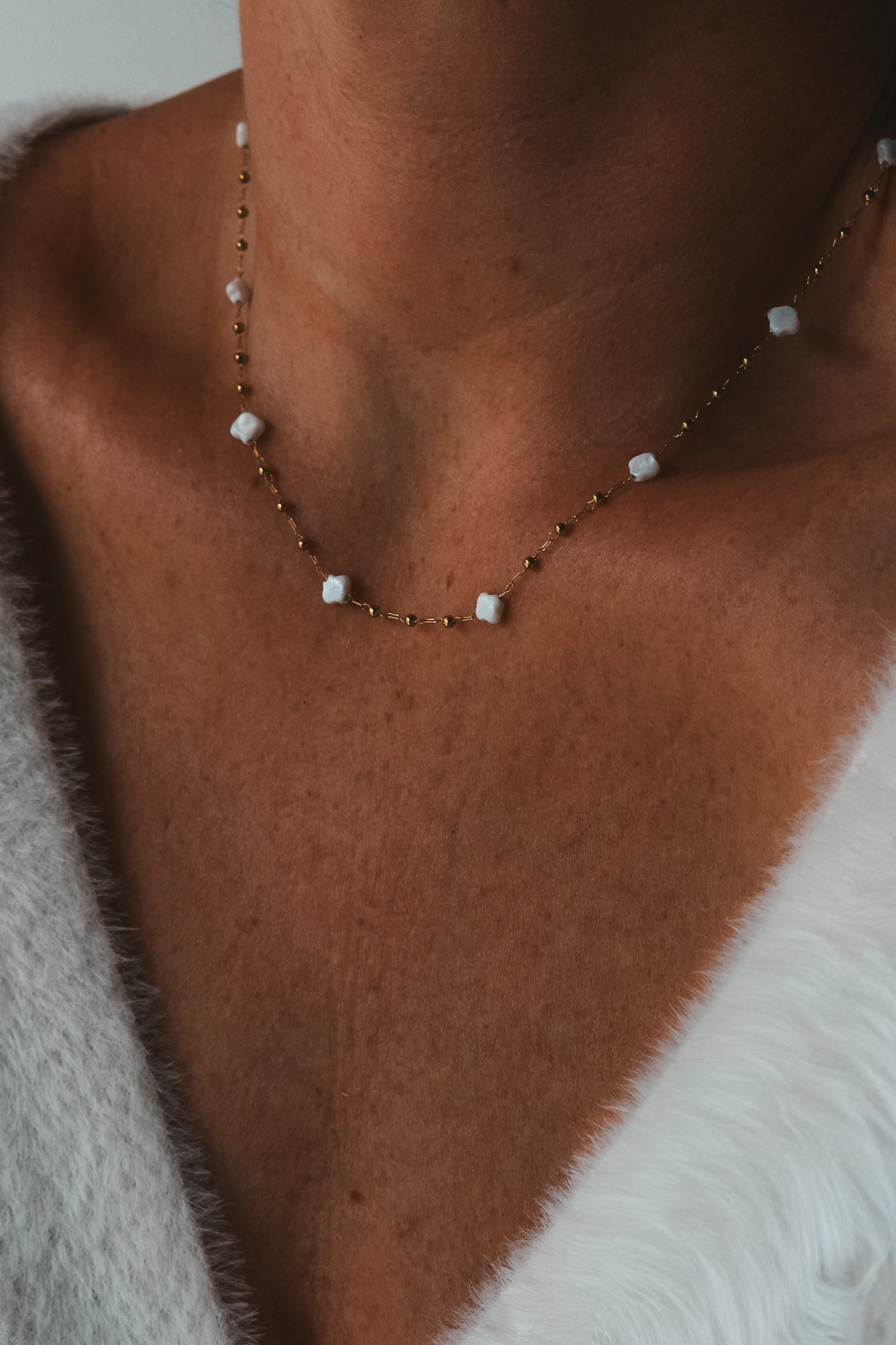 ANNA | Clover detailed necklace