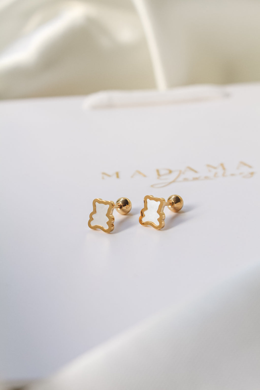 TEDDY | Screw earrings