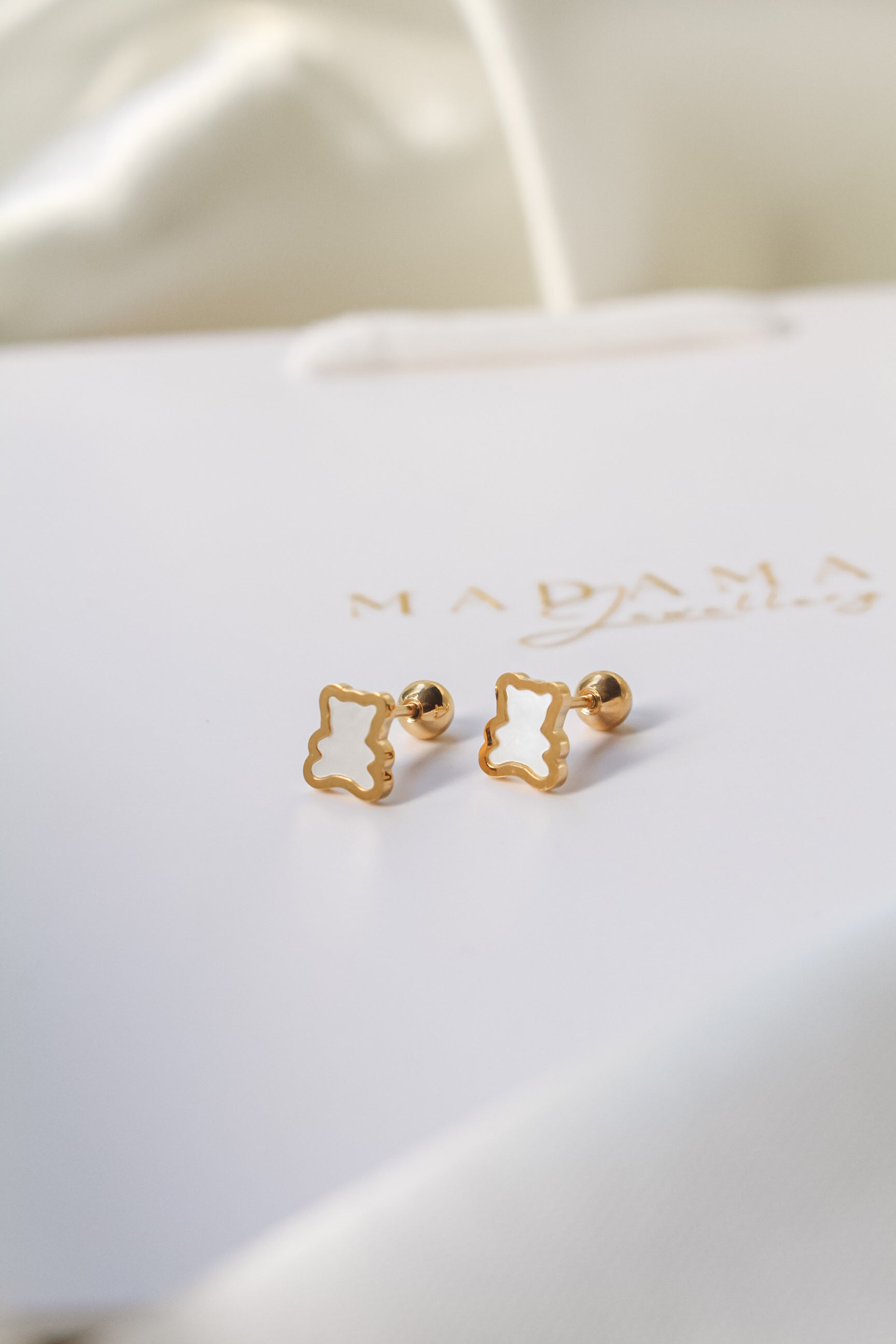 TEDDY | Screw earrings