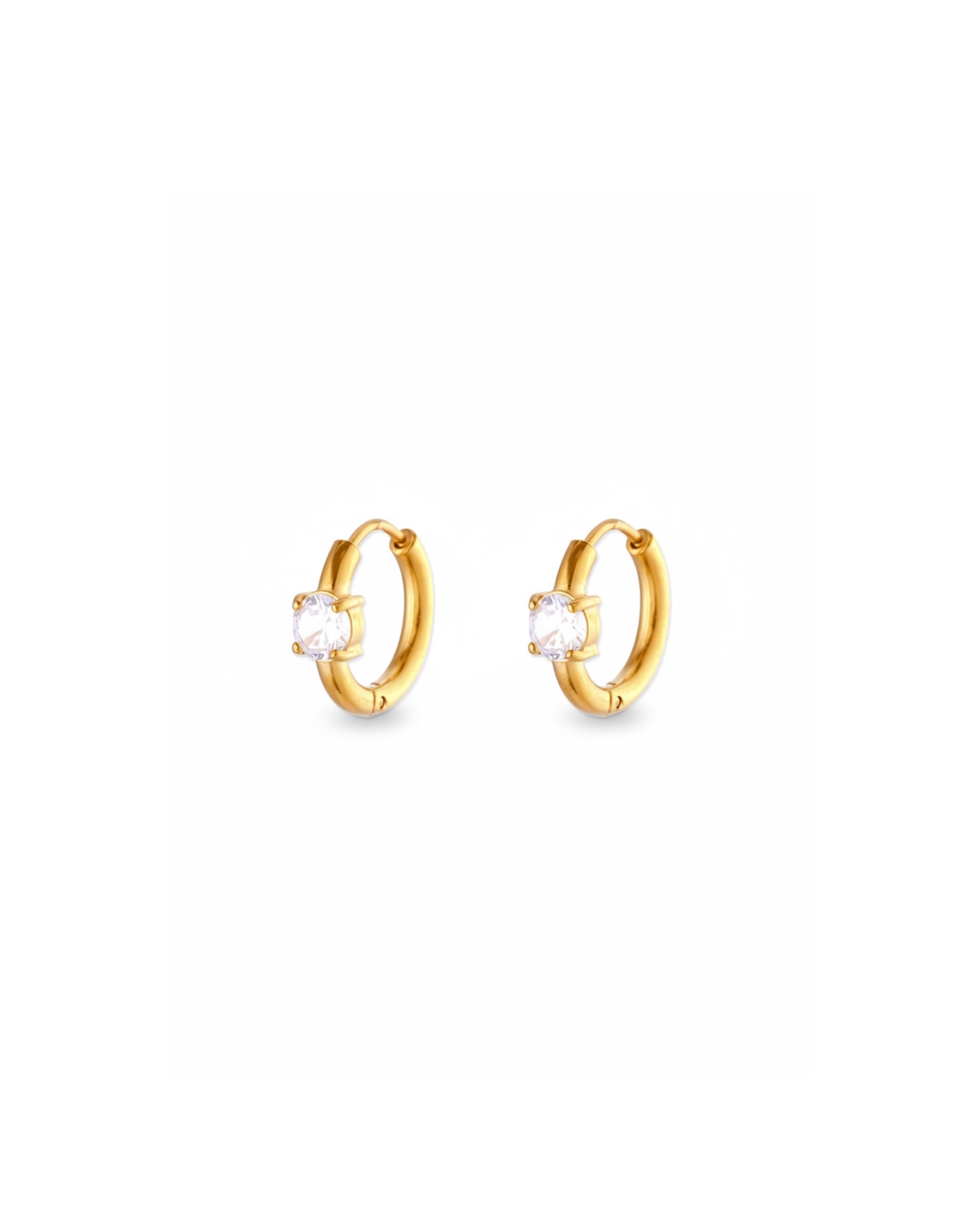 THE INTENTIONAL | Birthstone hoops