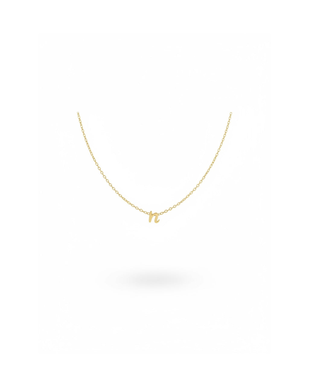 THE SIGNATURE | Mini letter necklace