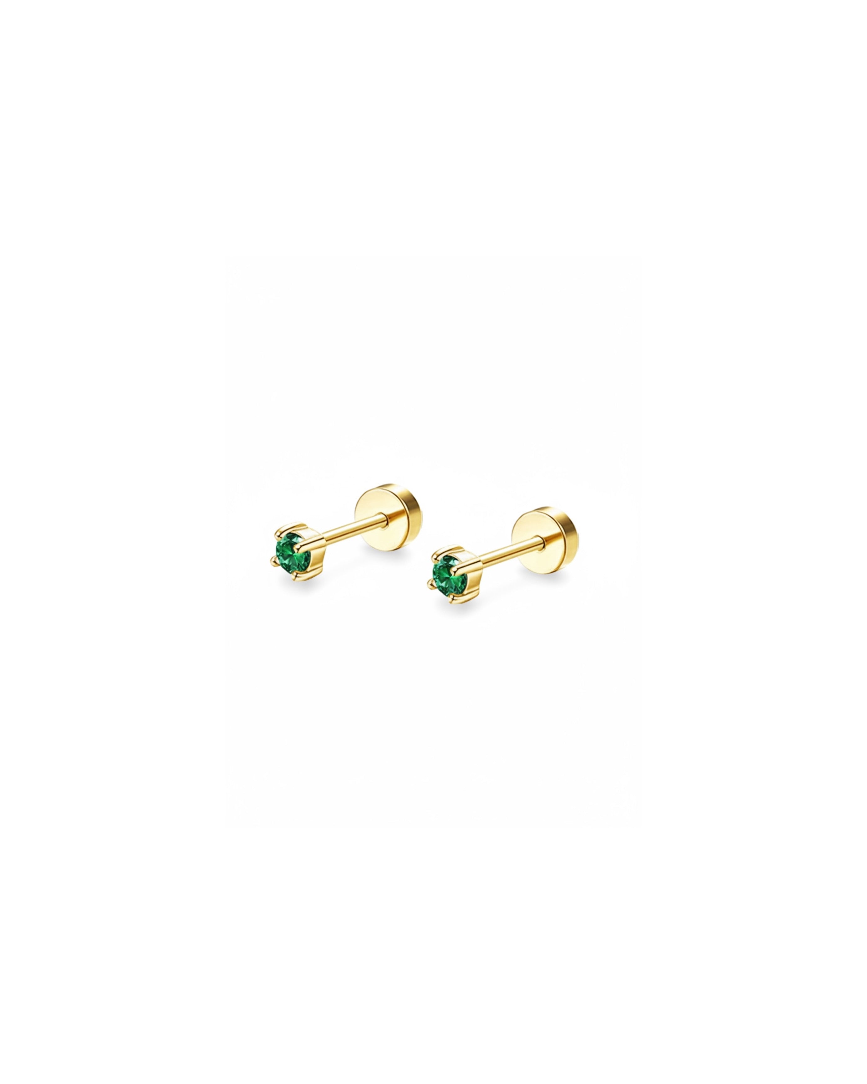 LUNA | Screw end Earrings