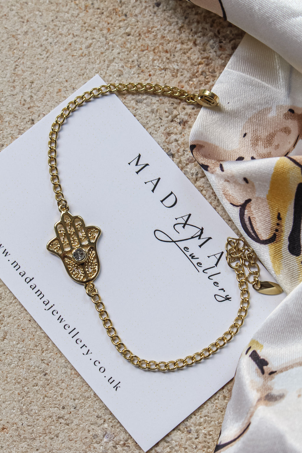 HAMSA | 14k Bracelet