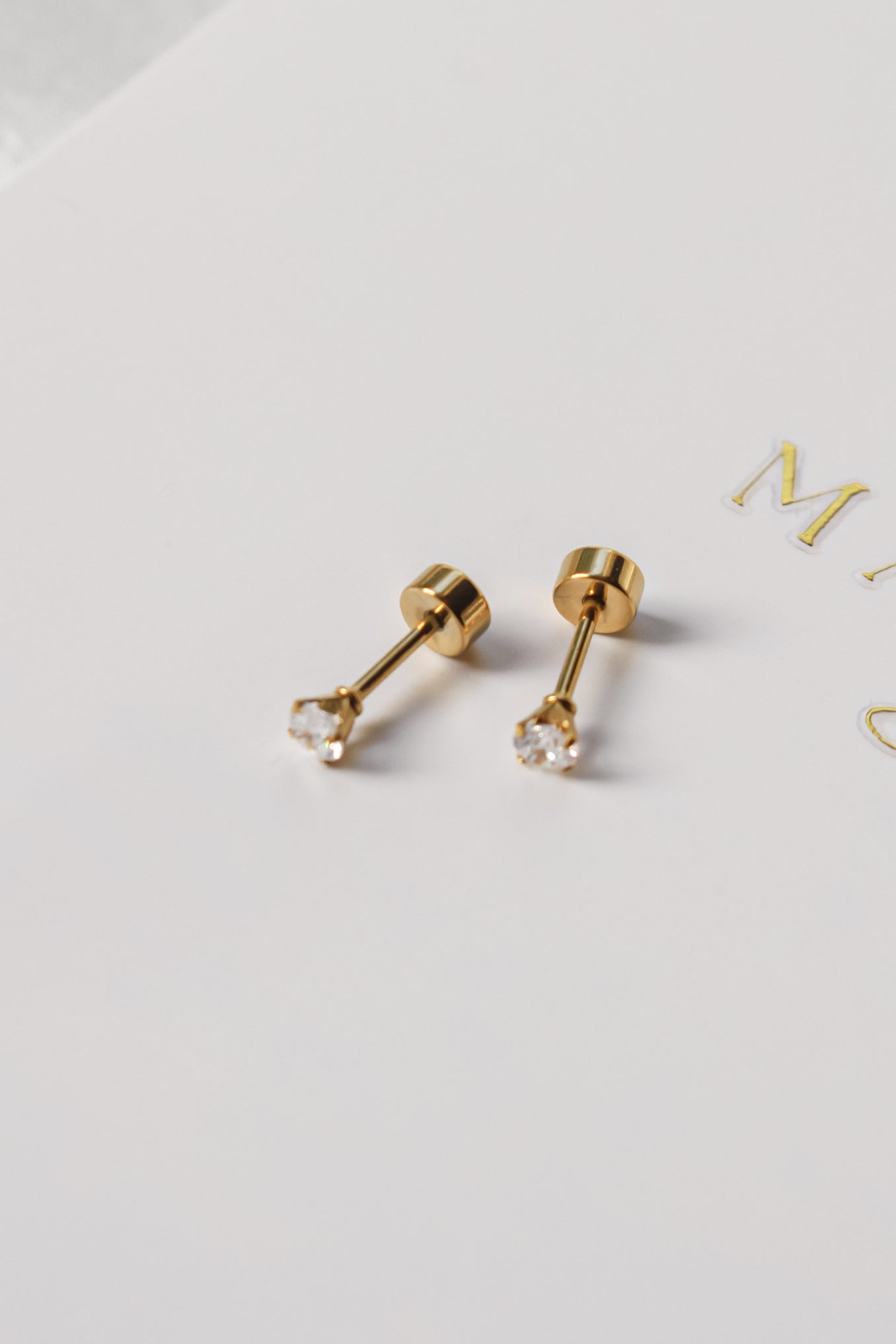 XXS HELIX Flat screw end Earrings