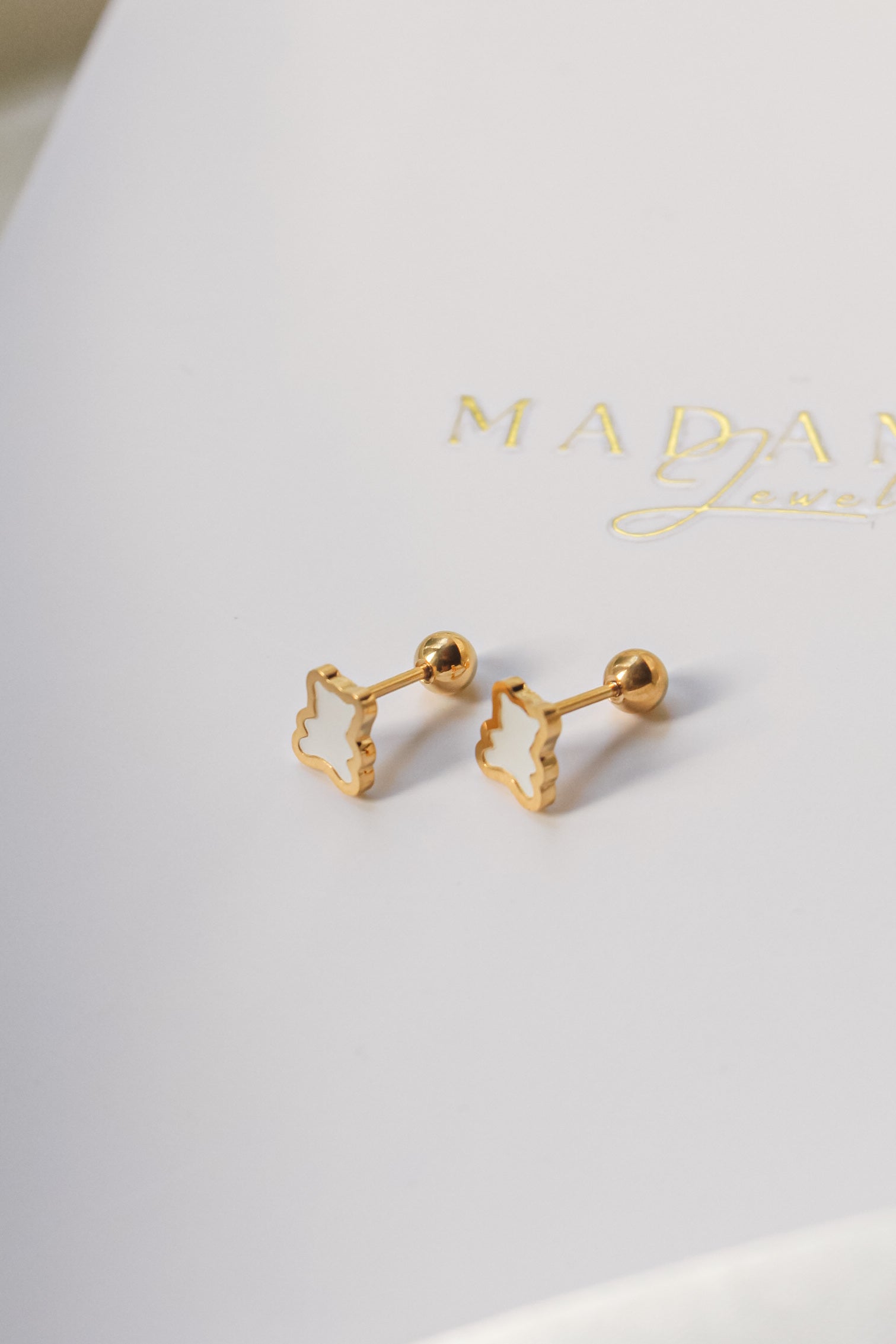 TEDDY | Screw earrings