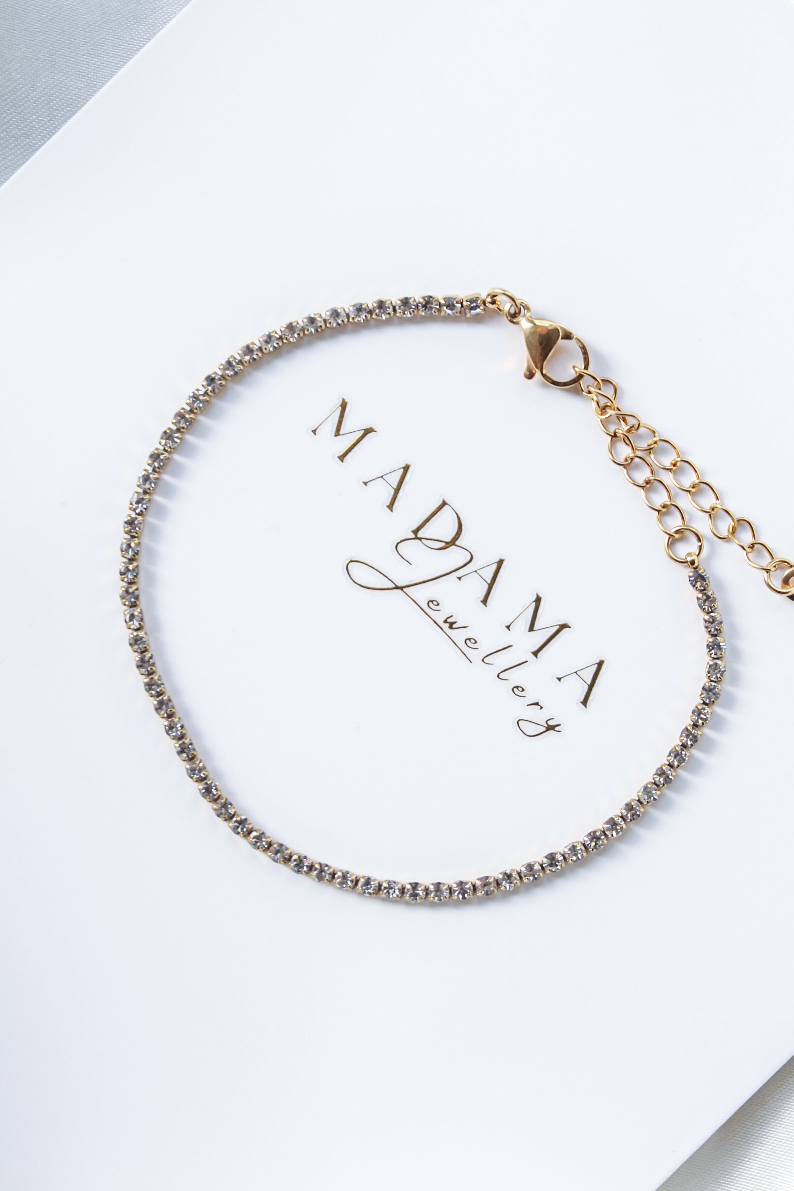 TENNIS | 2mm Stone bracelet