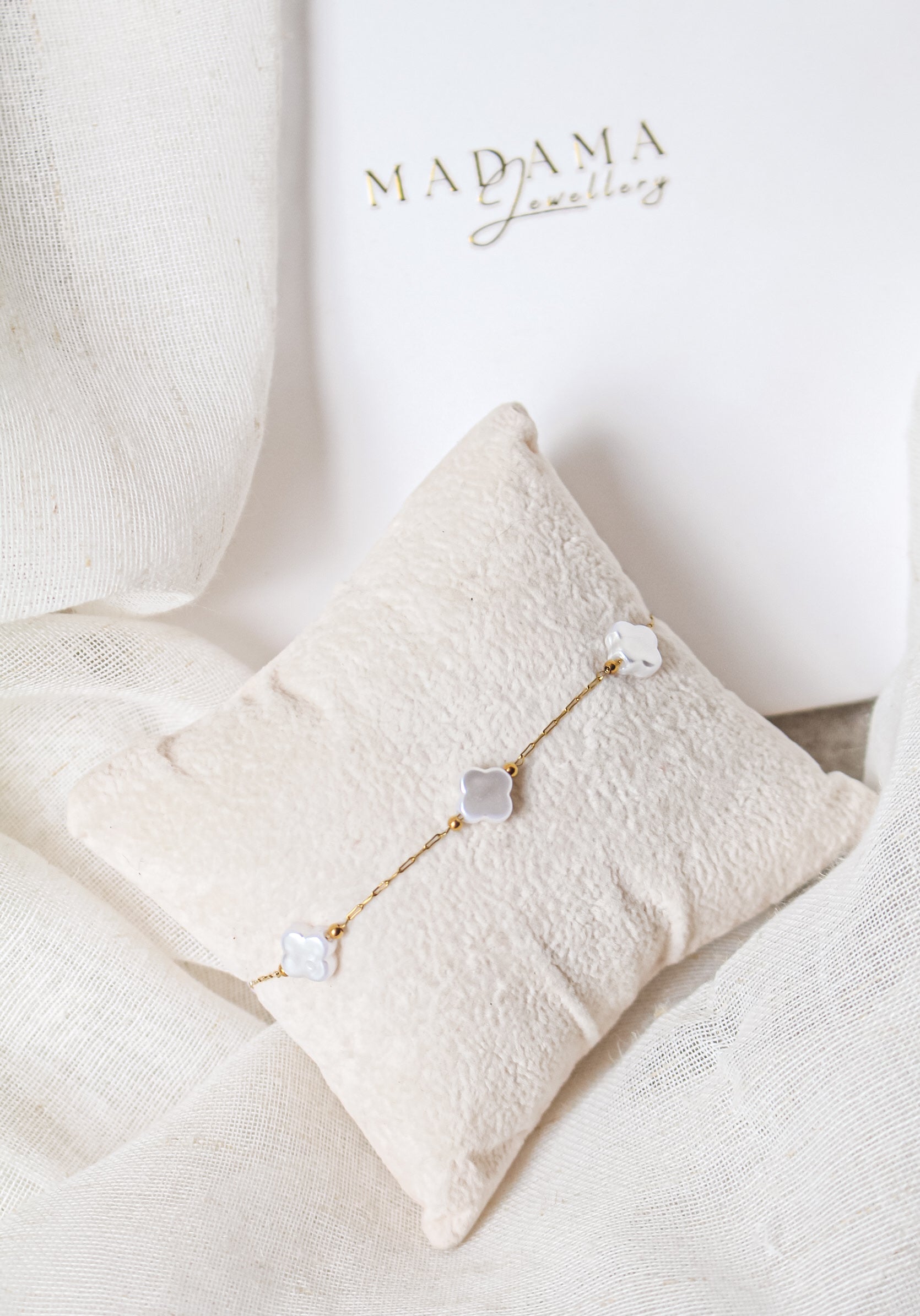 AMARA | Clover bracelet