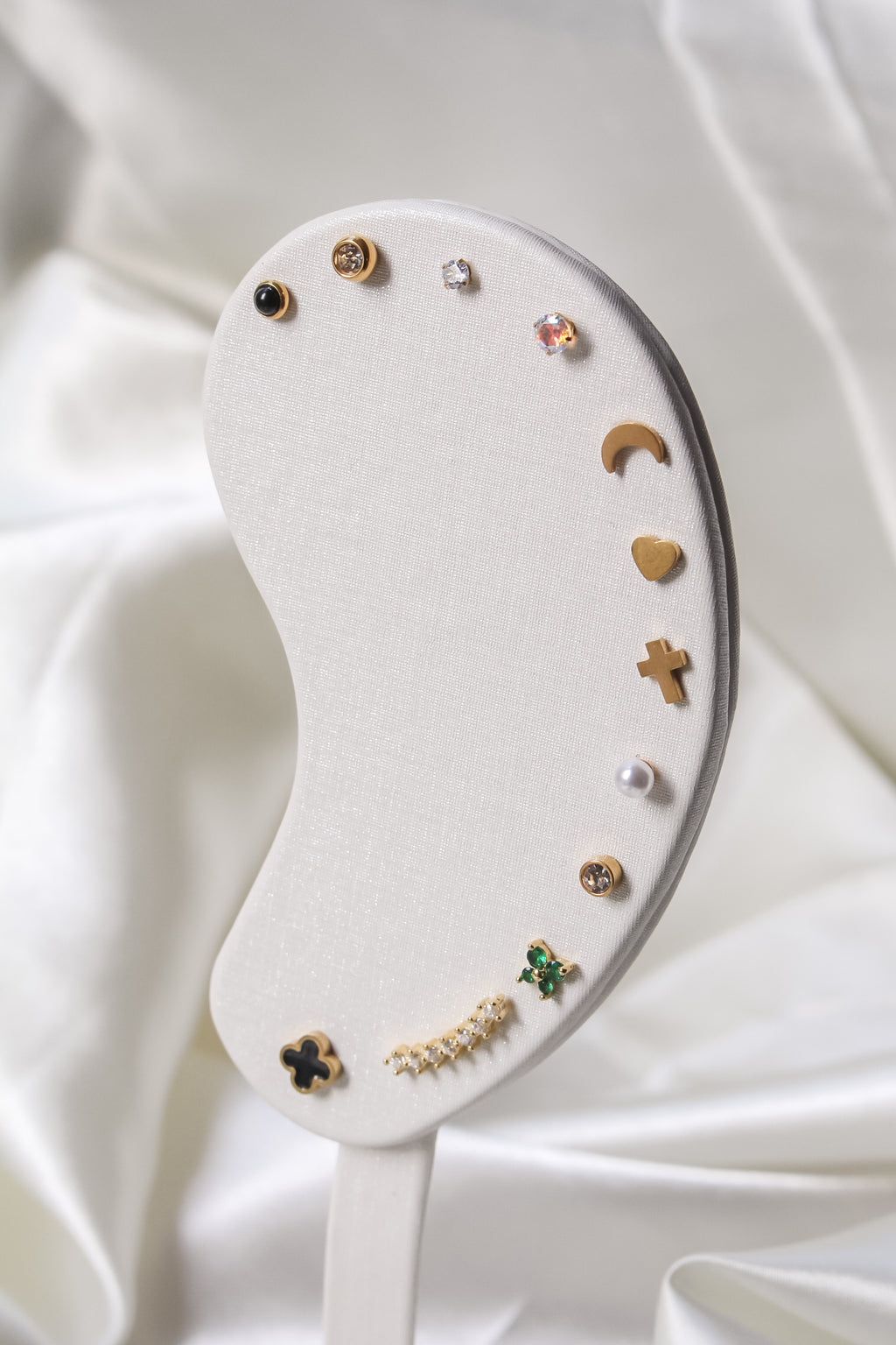 ADA Helix Flat end screw earrings