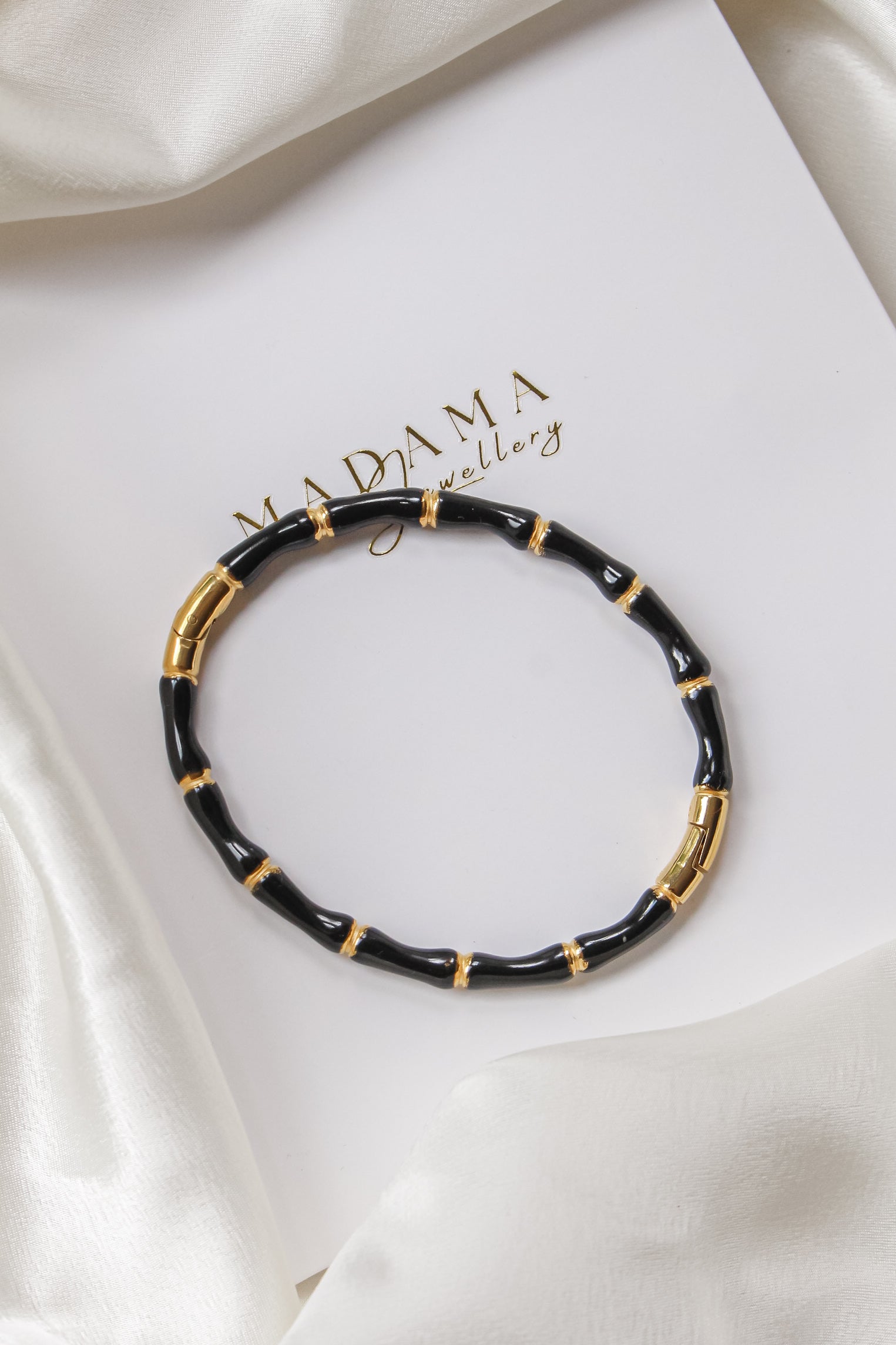 AURORA | Black Bangle