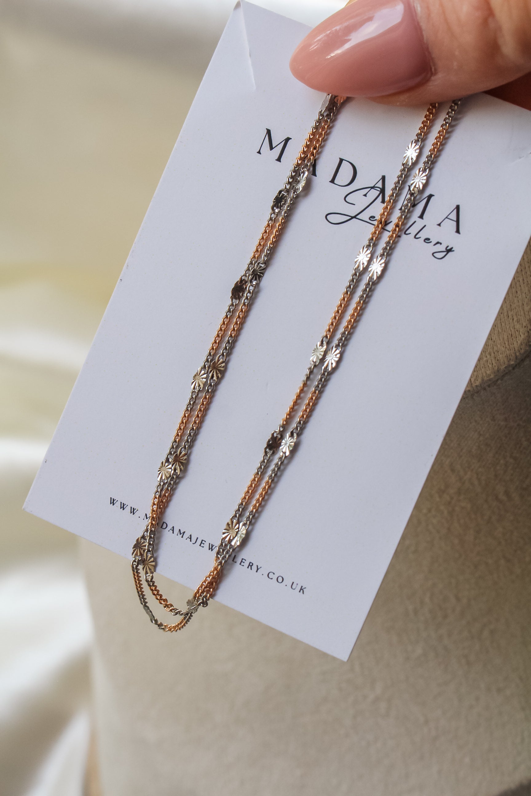 MIX Gold and Silver Necklace