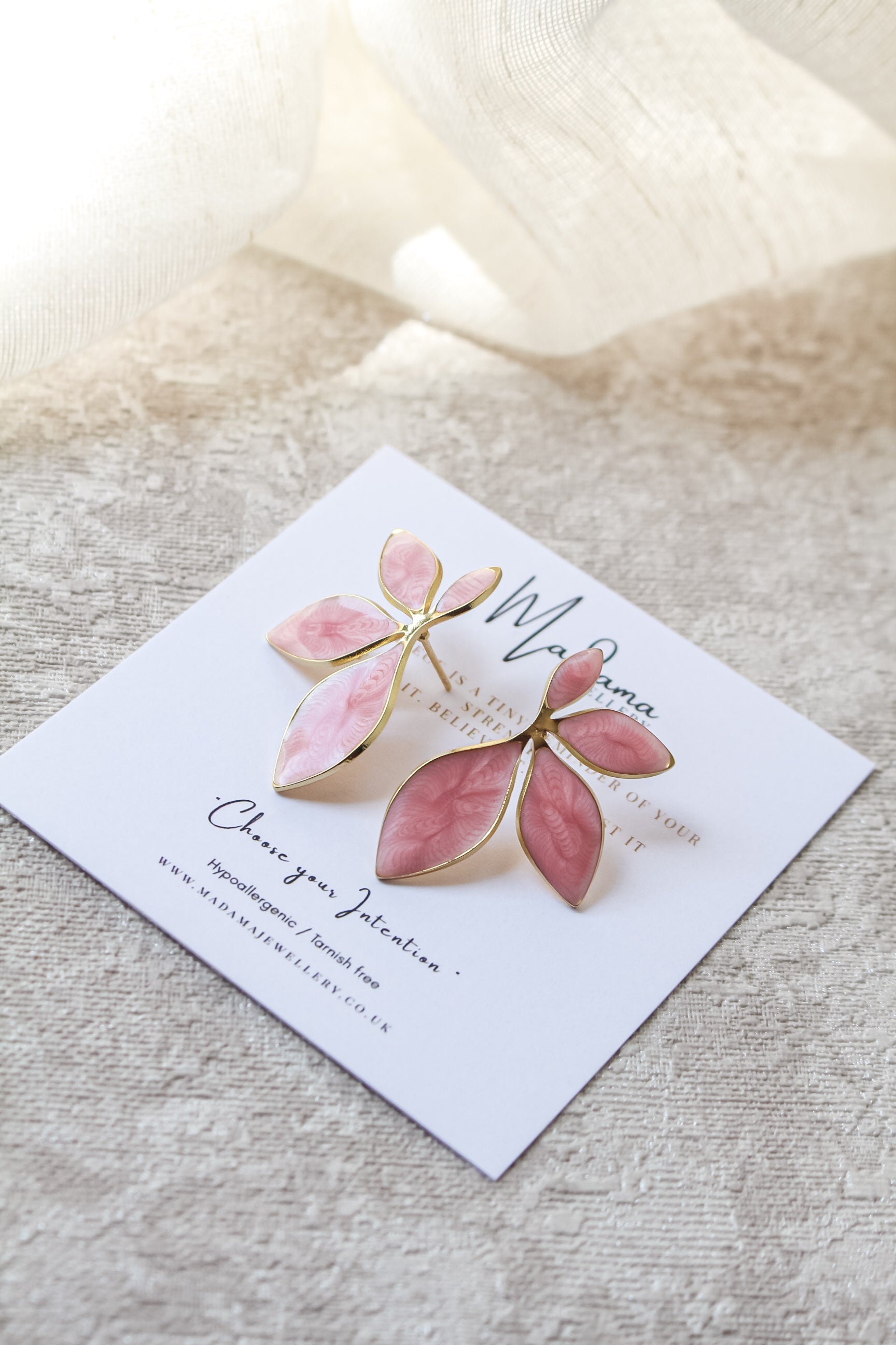 SUMMER | Pink earrings