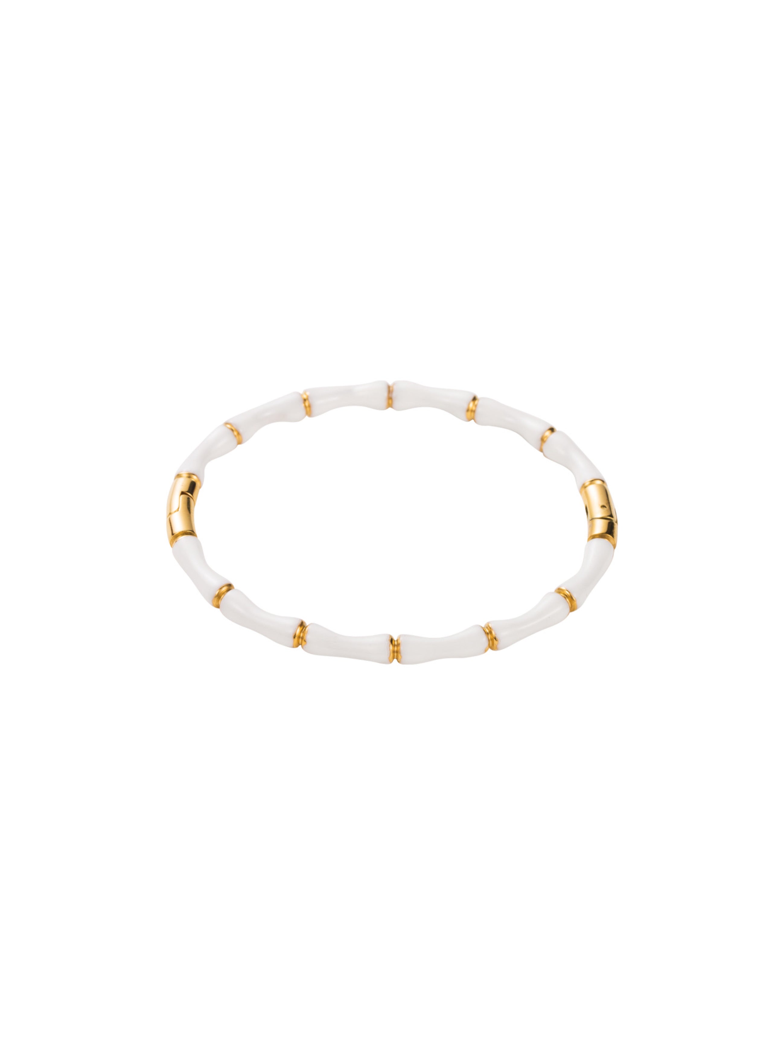 AURORA | White Bangle