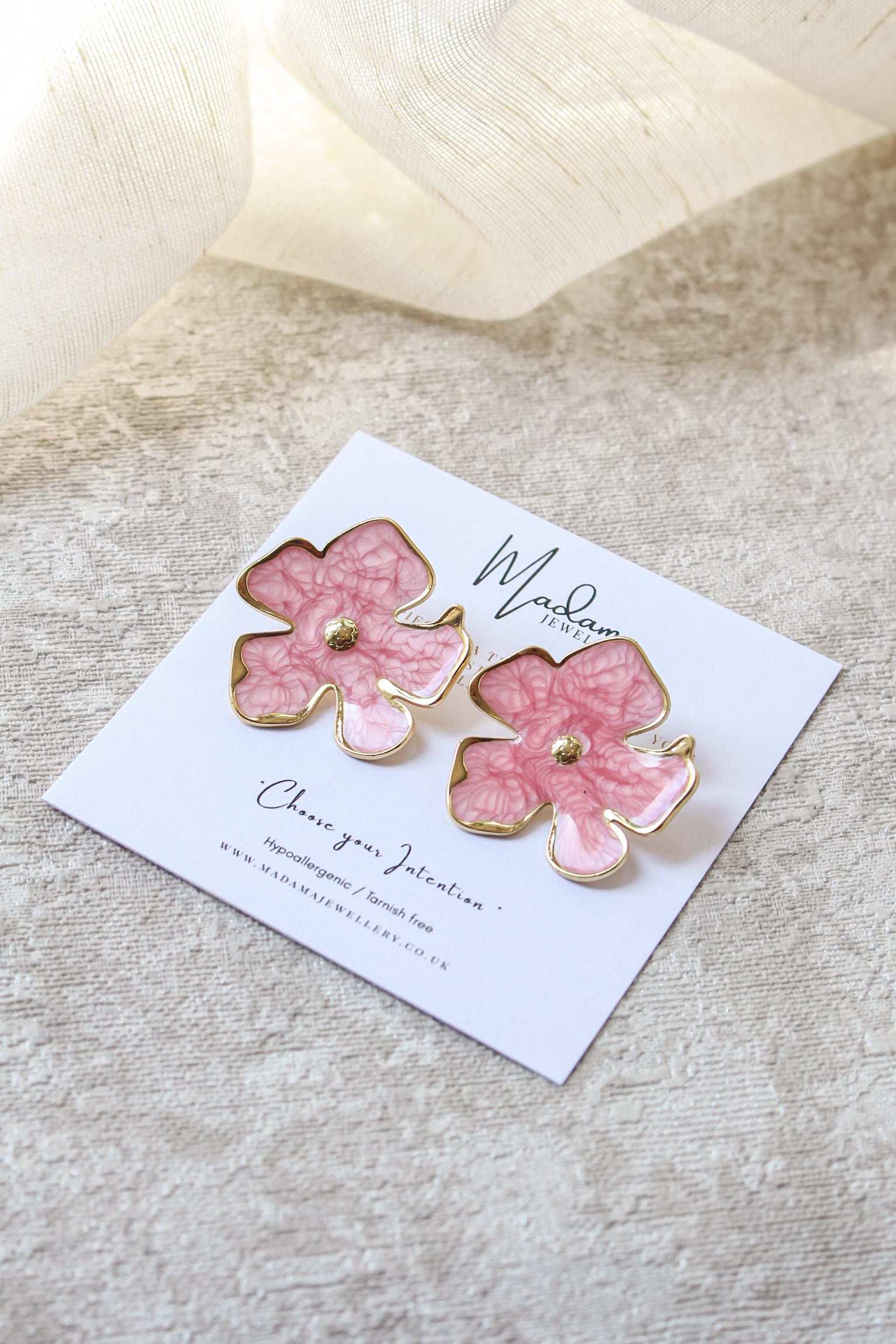 BLOOM | Pink earrings