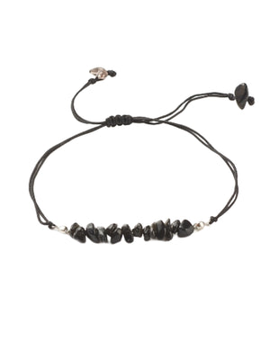 “BLACK OBSIDIAN” Energy Bracelet